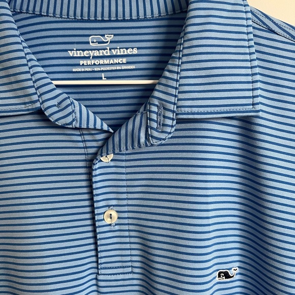 Vineyard Vines Mens Performance Polo Size Large - Picture 2 of 3